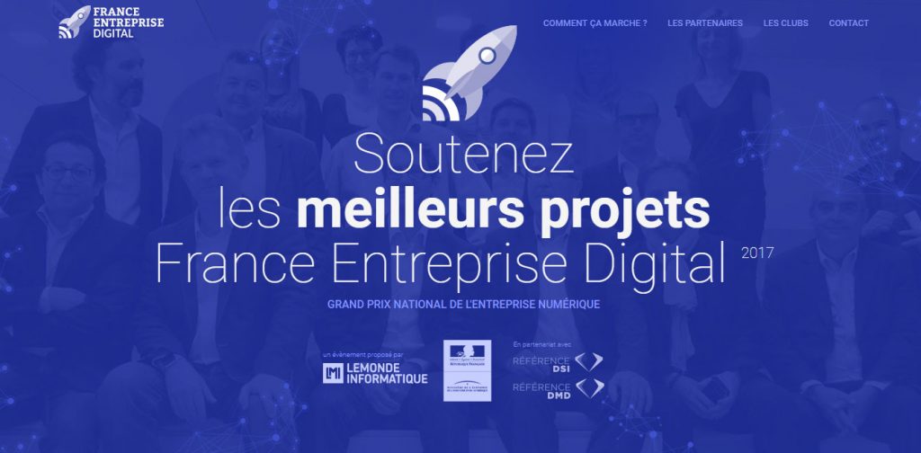 Concours France Entreprise Digital 2017 : soutenez les projets innovants d’Occitanie
